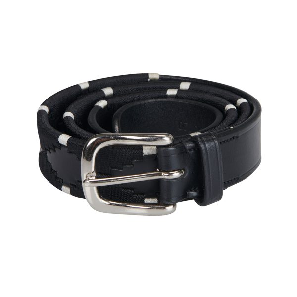 CINTURA INGLESE MODELLO POLO DEEP BLACK