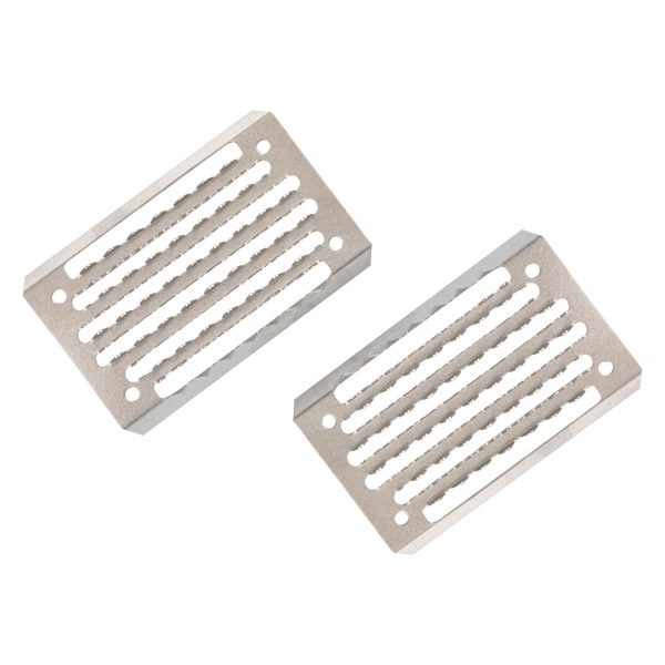 STAINLESS STEEL PAD WITH SCREWS - SPARE PARTS - immagine 2