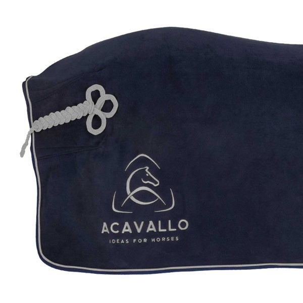 ACAVALLO FLEECE RUG (800 gr) WITH ROUND PADDED SOFT COLLAR - immagine 12