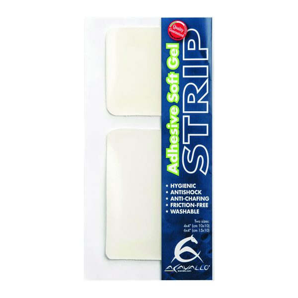 ADHESIVE SOFT GEL STRIP ONE SIZE COLOR TRANSPARENT