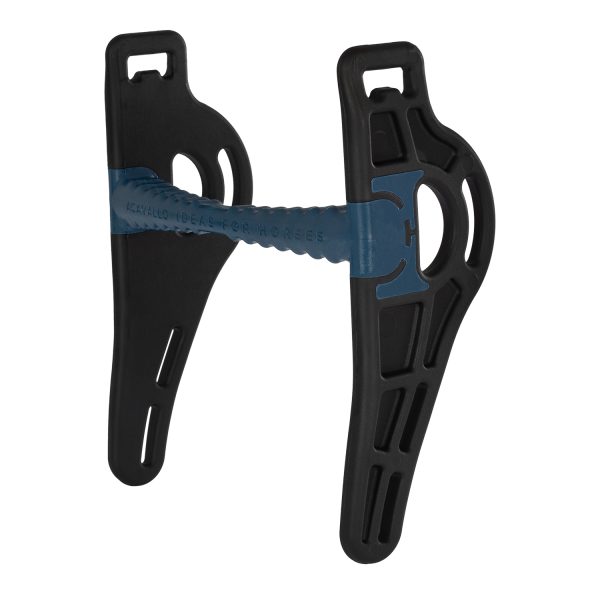 ACAVALLO WAVE PELHAM SENSITIVE BIT BLACK/BLUE - immagine 3