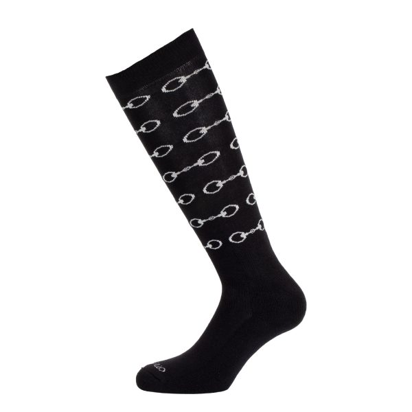 ACAVALLO COTTON SNAFFLE KNEE SOCKS - immagine 3