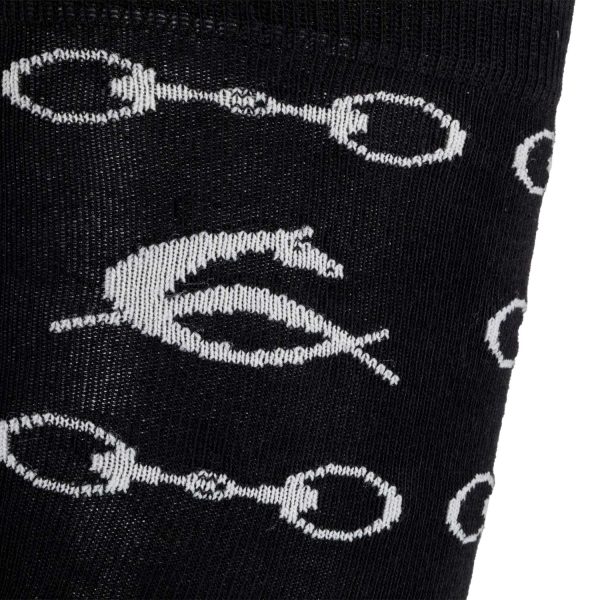 ACAVALLO COTTON SNAFFLE KNEE SOCKS - immagine 4