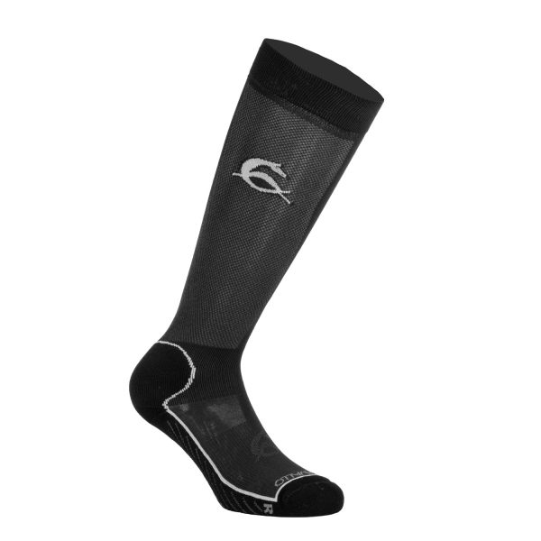 ACAVALLO FRICTION FREE DEOCELL KNEE SOCKS - PAIR - immagine 2