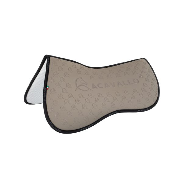 LYCRA & MEMORY FOAM HALF PAD W//BAMBOO FIBER UNDERSIDE