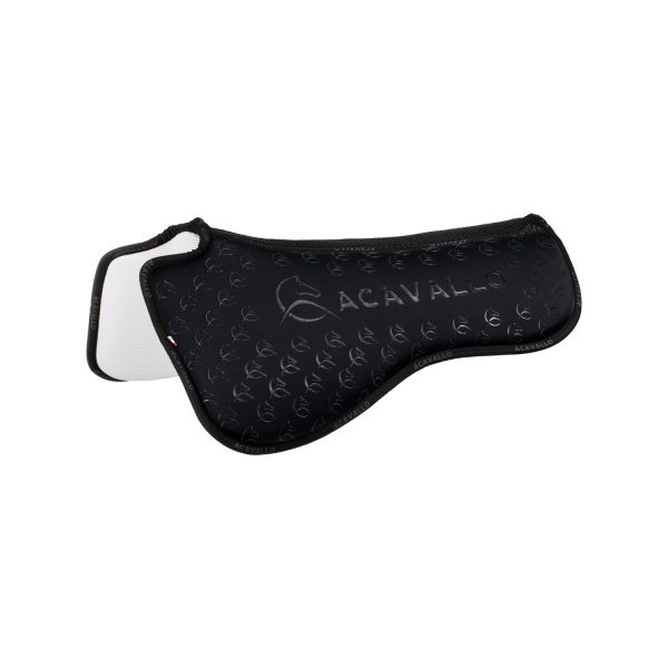 SPINE FREE LYCRA & MEMORY FOAM 1/2 PAD DRESSAGE W/SILICON GRIP & BAMBOO