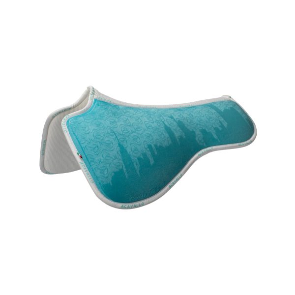 SPINE FREE LYCRA & MEMORY FOAM 1/2 PAD DRESSAGE W/SILICON GRIP & BAMBOO - immagine 2