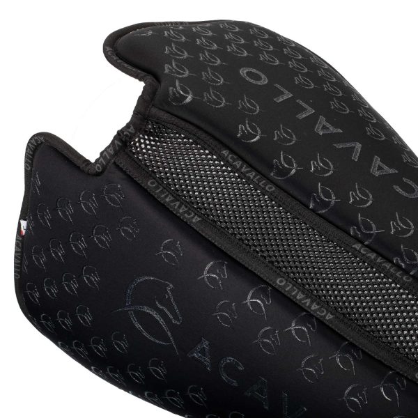 SPINE FREE LYCRA & MEMORY FOAM 1/2 PAD DRESSAGE W/SILICON GRIP & BAMBOO - immagine 4