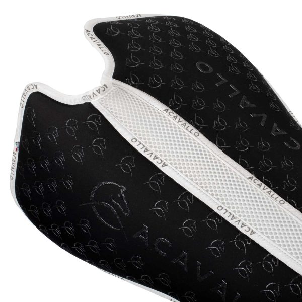 SPINE FREE LYCRA & MEMORY FOAM 1/2 PAD DRESSAGE W/SILICON GRIP & BAMBOO - immagine 9