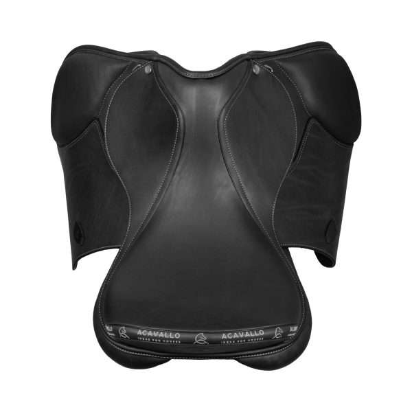 BERNINI ALL PORPOSE SADDLE - LATEX PANELS - DOUBLE LEATHER PLUS - immagine 4