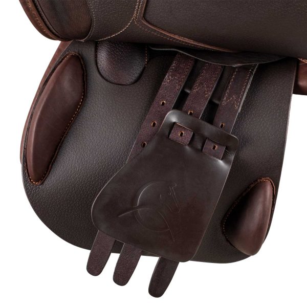 BERNINI ALL PORPOSE SADDLE - LATEX PANELS - DOUBLE LEATHER PLUS - immagine 15