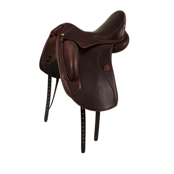 PERUGINO DRESSAGE TILTED CANTLE SADDLE - immagine 10