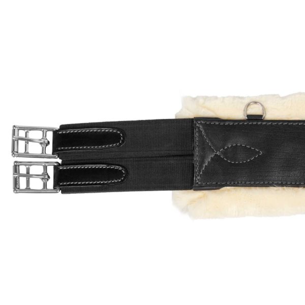 LEATHER STUDGUARD GIRTH W/REMOVABLE ECOWOOL LINING - immagine 5