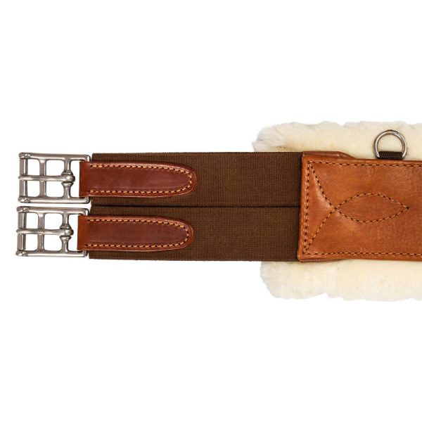 LEATHER STUDGUARD GIRTH W/REMOVABLE ECOWOOL LINING - immagine 10