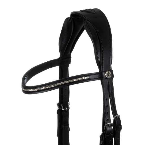 VENERE DROP NOSEBAND ANATOMIC LEATHER BRIDLE - immagine 5