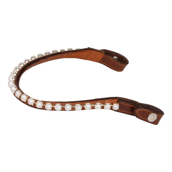 ACAVALLO BROWBAND W/PEARLS - immagine 6