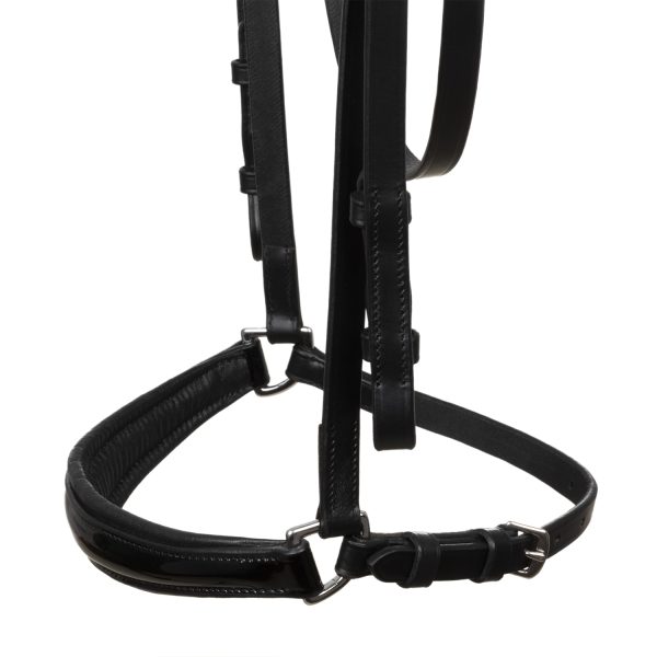 DAMA DROP NOSEBAND SOFT ANATOMIC LEATHER BRIDLE - immagine 8