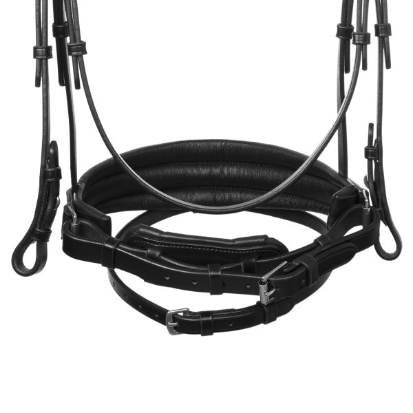 OPHELIA STRAIGHT NOSEBAND ANATOMIC LEATHER BRIDLE - immagine 8