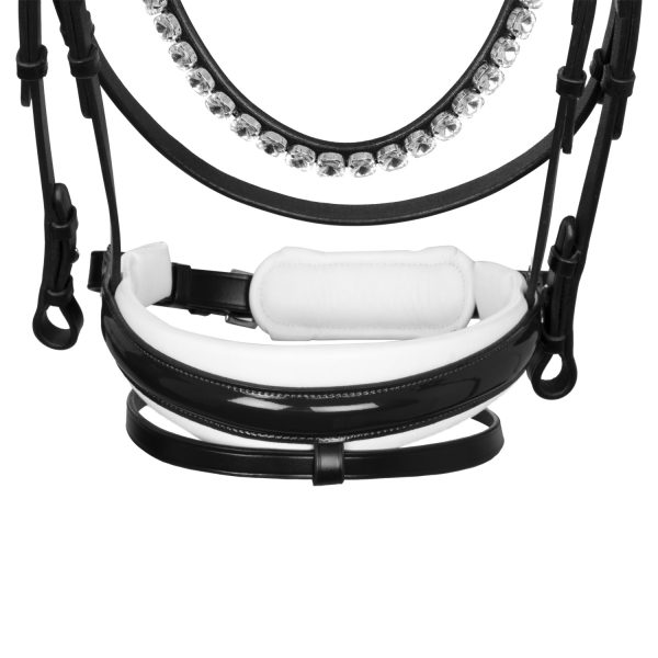 OPHELIA STRAIGHT NOSEBAND ANATOMIC LEATHER BRIDLE - immagine 15