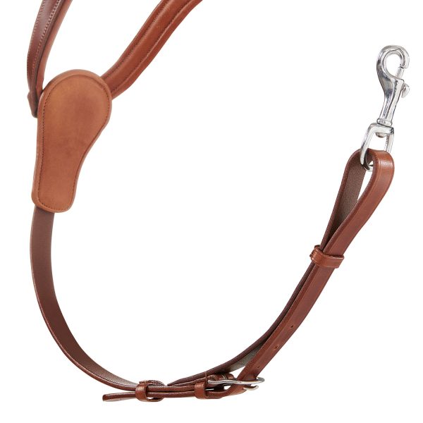 CALFSKIN LEATHER 5 POINT ATTACHMENT BREASTPLATE - immagine 14