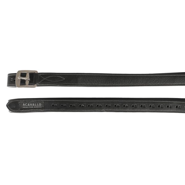 CALFSKIN STIRRUP LEATHERS NYLON REINFORCED