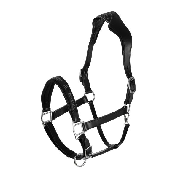 LEATHER HALTER W/ERGONOMIC POLLGUARD - CALFSKIN LINING - immagine 2