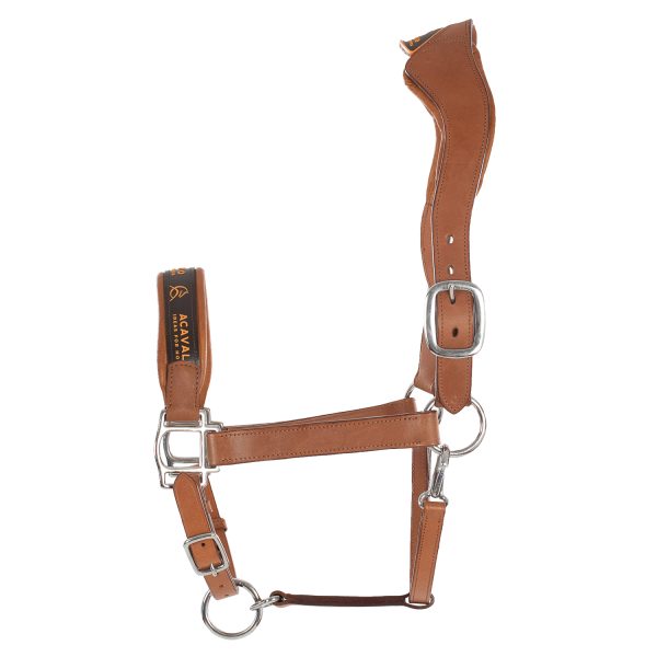 LEATHER HALTER W/ERGONOMIC POLLGUARD - CALFSKIN LINING - immagine 7