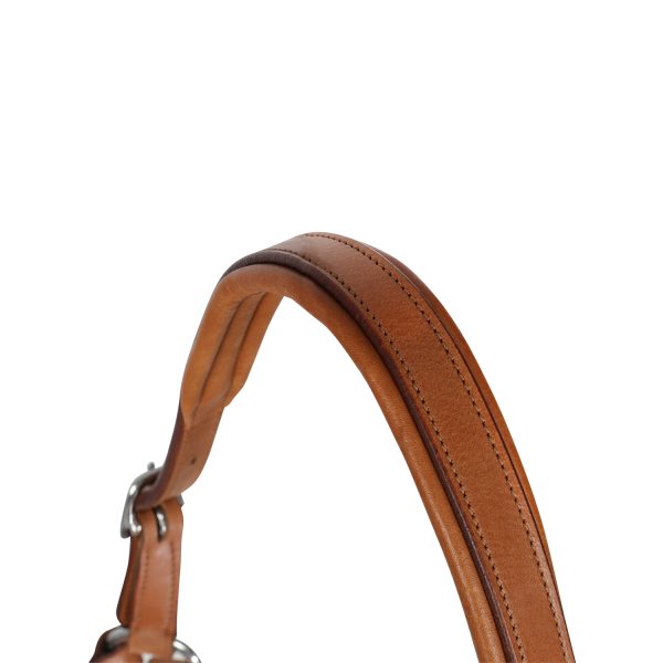 LEATHER HALTER W/ERGONOMIC POLLGUARD - ROPE NOSEBAND - immagine 8