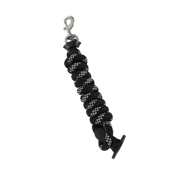 NYLON BRAIDED LEAD ROPE W/LEATHER TERMINATION - immagine 3