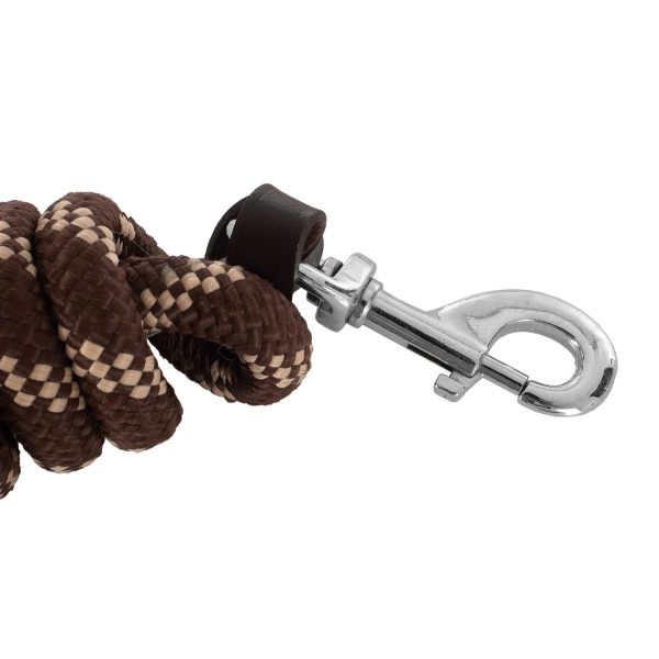 NYLON BRAIDED LEAD ROPE W/LEATHER TERMINATION - immagine 12