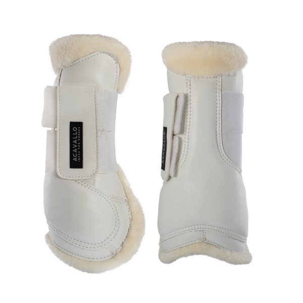 ECO-LEATHER TENDON BOOTS W/DOUBLE VELCRO FASTENING - immagine 18