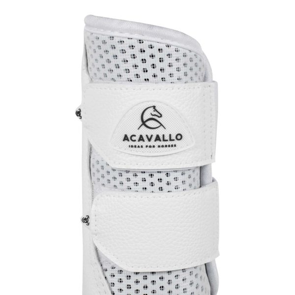 ACAVALLO FRONT BRUSHING HORSE BOOTS NEOPRENE PERFORATED W/DOUBLE VELCRO - immagine 22