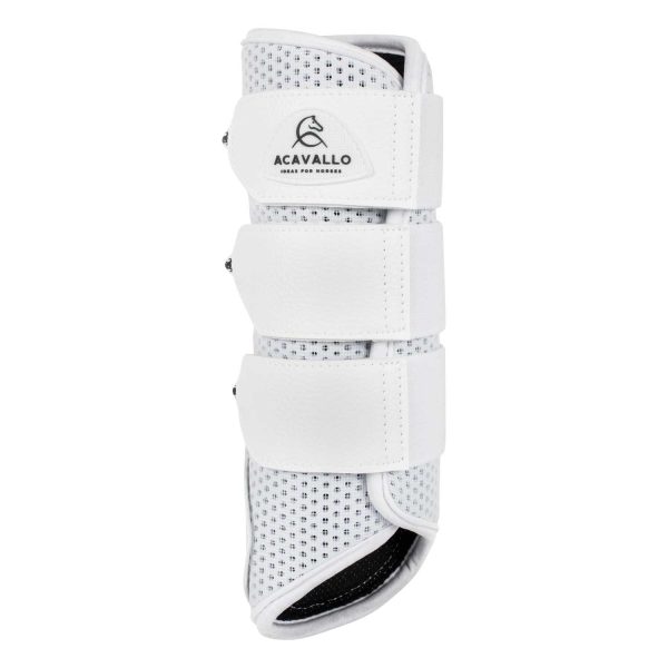 ACAVALLO HIND BRUSHING HORSE BOOTS NEOPRENE PERFORATED W/TRIPLE VELCRO - immagine 17