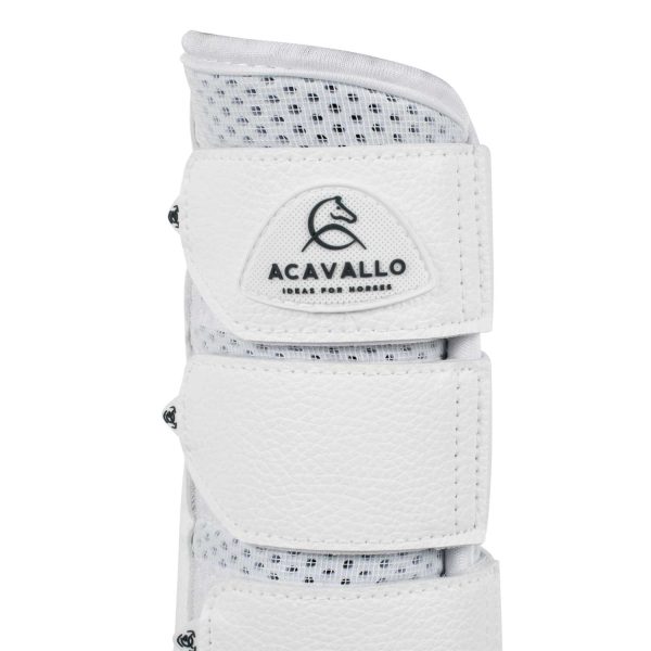 ACAVALLO HIND BRUSHING HORSE BOOTS NEOPRENE PERFORATED W/TRIPLE VELCRO - immagine 22