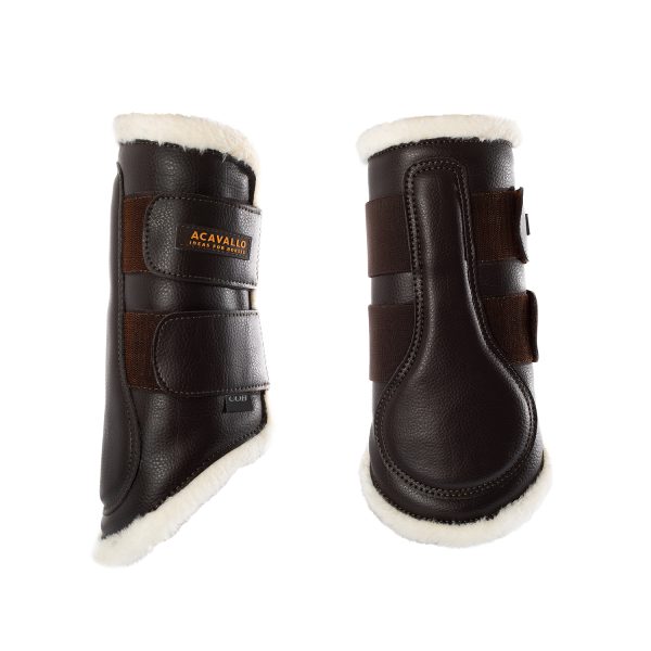 ECO-LEATHER FRONT BRUSHING HORSE BOOTS  W/DOUBLE VELCRO FASTENING - immagine 10