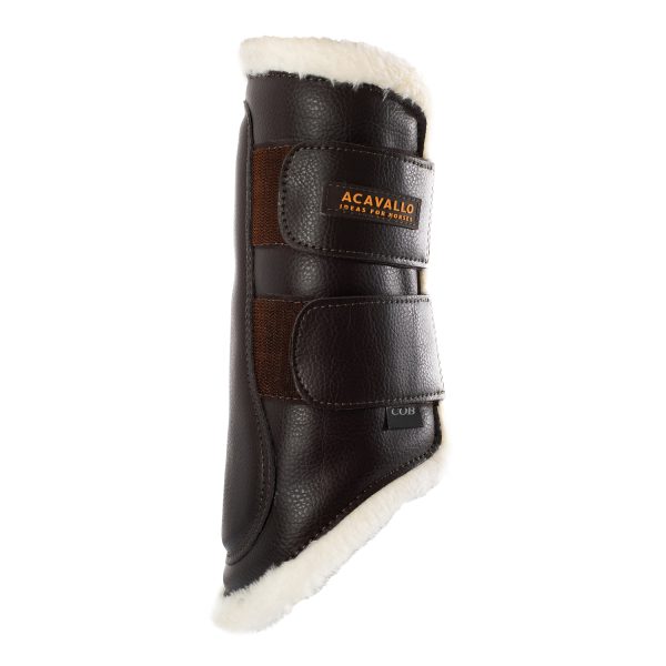 ECO-LEATHER FRONT BRUSHING HORSE BOOTS  W/DOUBLE VELCRO FASTENING - immagine 11