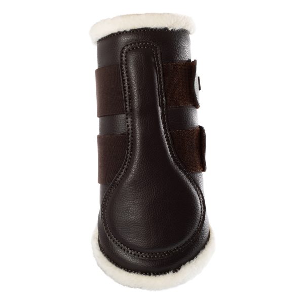 ECO-LEATHER FRONT BRUSHING HORSE BOOTS  W/DOUBLE VELCRO FASTENING - immagine 12