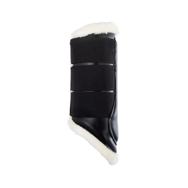 ACAVALLO ECO-LEATHER HIND BRUSHING HORSE BOOTS WITH TRIPLE VELCRO FASTEN - immagine 6