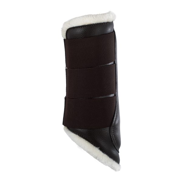 ACAVALLO ECO-LEATHER HIND BRUSHING HORSE BOOTS WITH TRIPLE VELCRO FASTEN - immagine 13