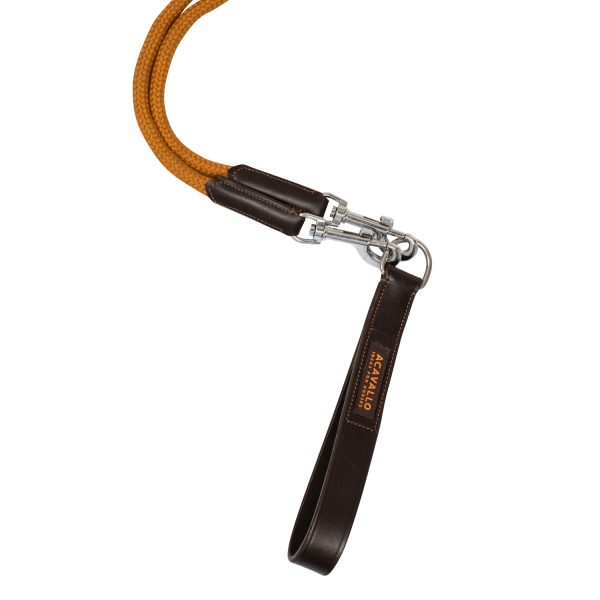 SOFT LEATHER DRAW REINS W/ROUND NYLON ROPE - immagine 8