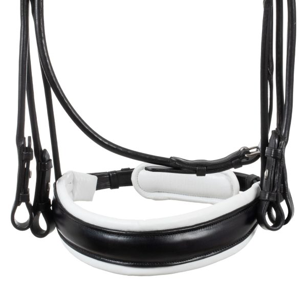 PARNASO ROLLED LEATHER DOUBLE REINS BRIDLE - immagine 7