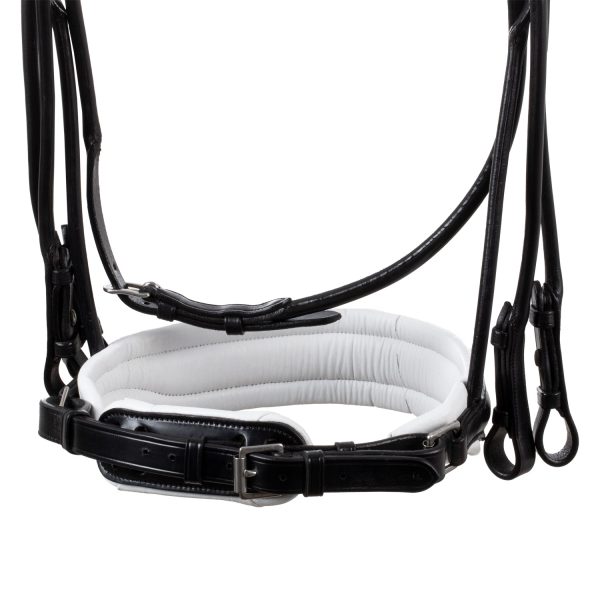 PARNASO ROLLED LEATHER DOUBLE REINS BRIDLE - immagine 8