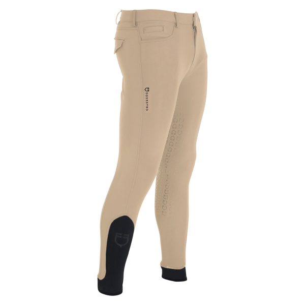 PANTALONI EQUESTRO UOMO MODELLO ARIA FULL GRIP - immagine 3