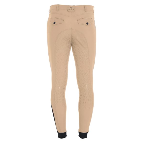 PANTALONI EQUESTRO UOMO MODELLO ARIA FULL GRIP - immagine 4