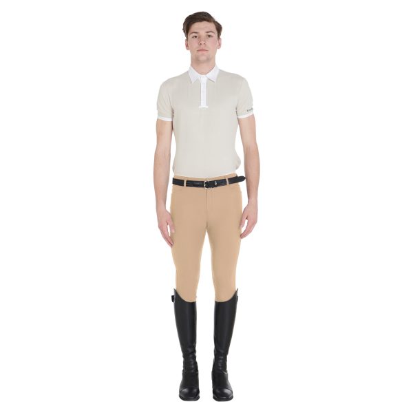 PANTALONI EQUESTRO UOMO MODELLO ARIA FULL GRIP - immagine 8