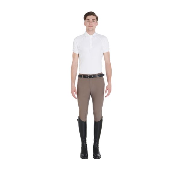 PANTALONI EQUESTRO UOMO MODELLO ARIA FULL GRIP - immagine 16