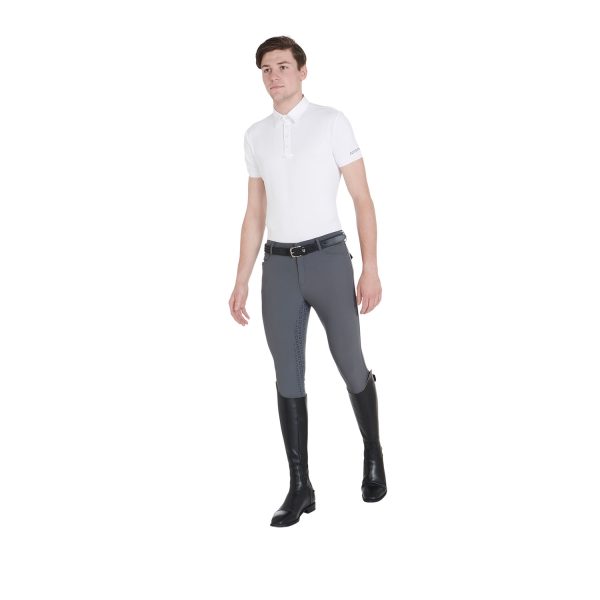 PANTALONI EQUESTRO UOMO MODELLO ARIA FULL GRIP - immagine 24