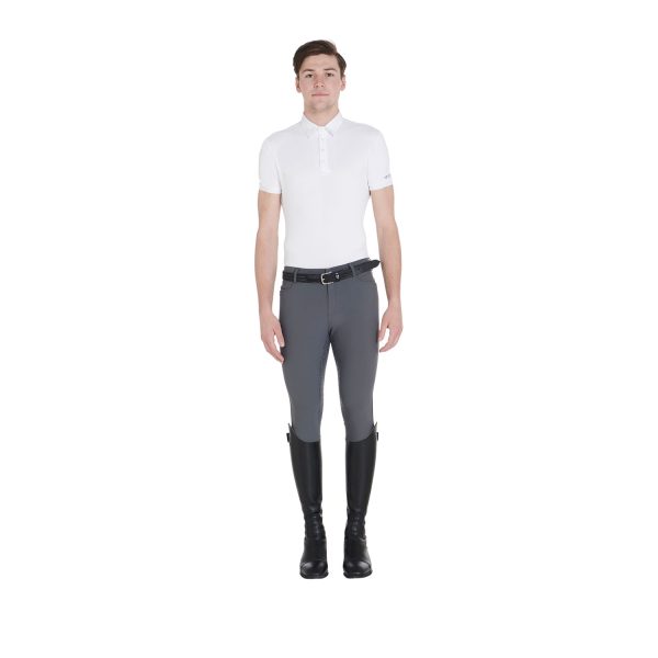 PANTALONI EQUESTRO UOMO MODELLO ARIA FULL GRIP - immagine 25