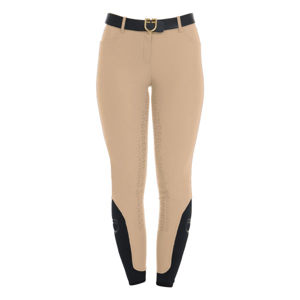 PANTALONI EQUESTRO DONNA MODELLO ARIA FULL GRIP - immagine 2