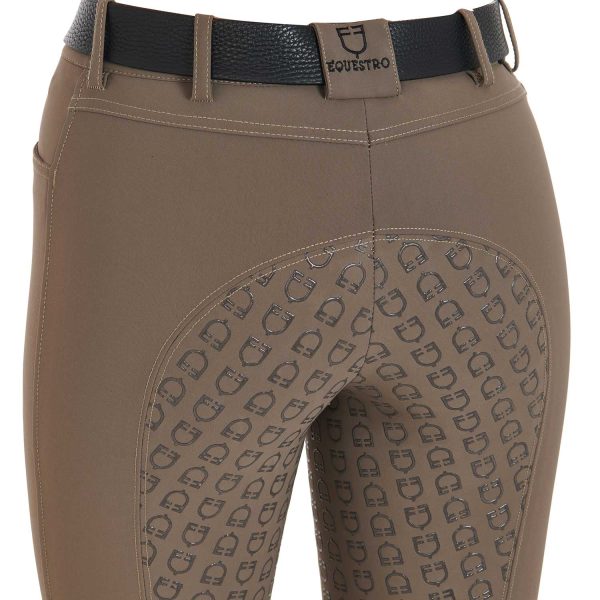 PANTALONI EQUESTRO DONNA MODELLO ARIA FULL GRIP - immagine 11